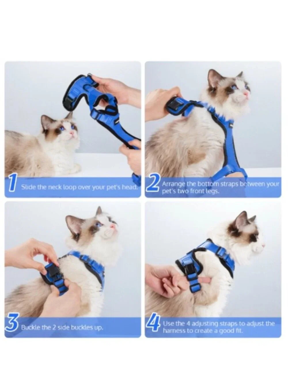 RABBITGOO CAT HARNESS NWOT
